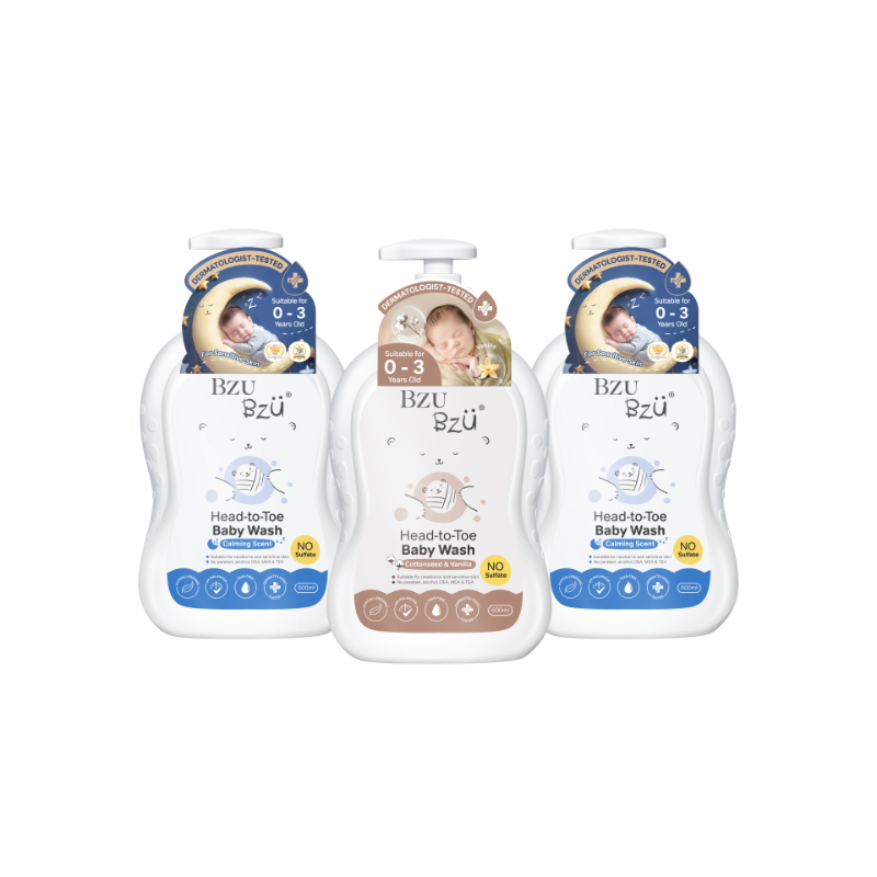 Bzu Bzu Starter Pack (Bundle of 3 x 600ml)